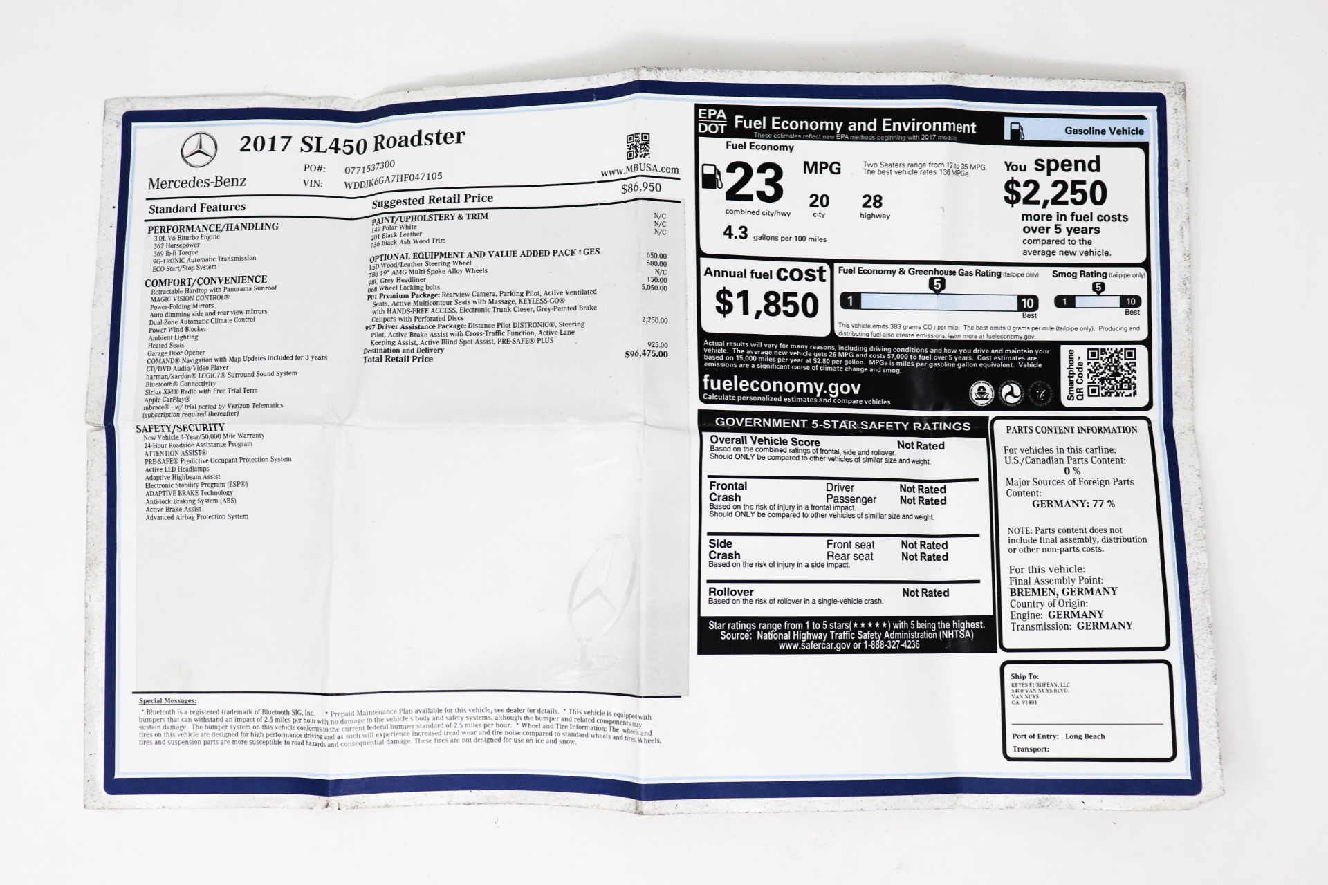Used-2017-Mercedes-Benz-SL-Class-SL-450