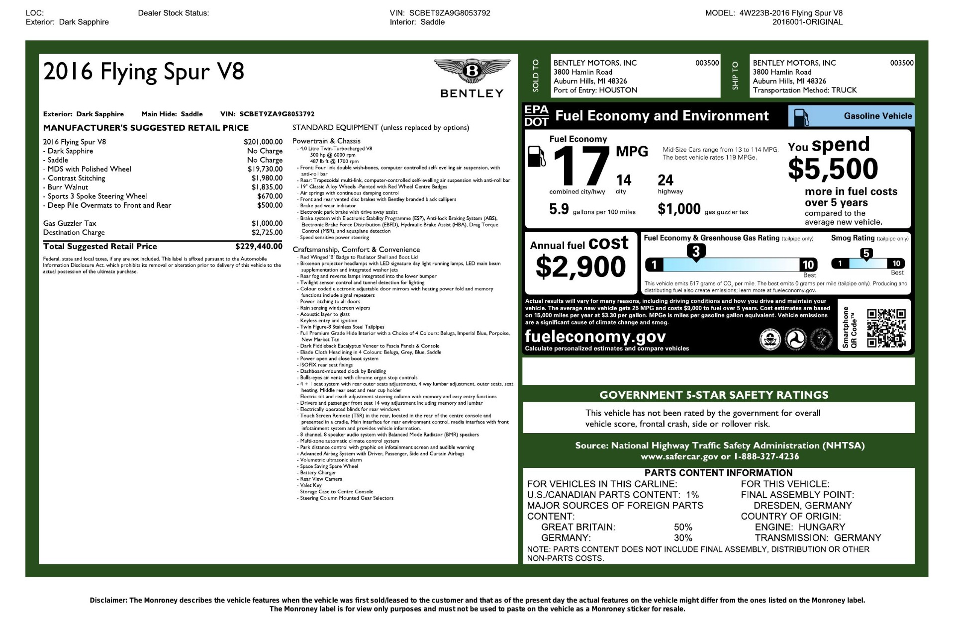 Used-2016-Bentley-Flying-Spur-V8
