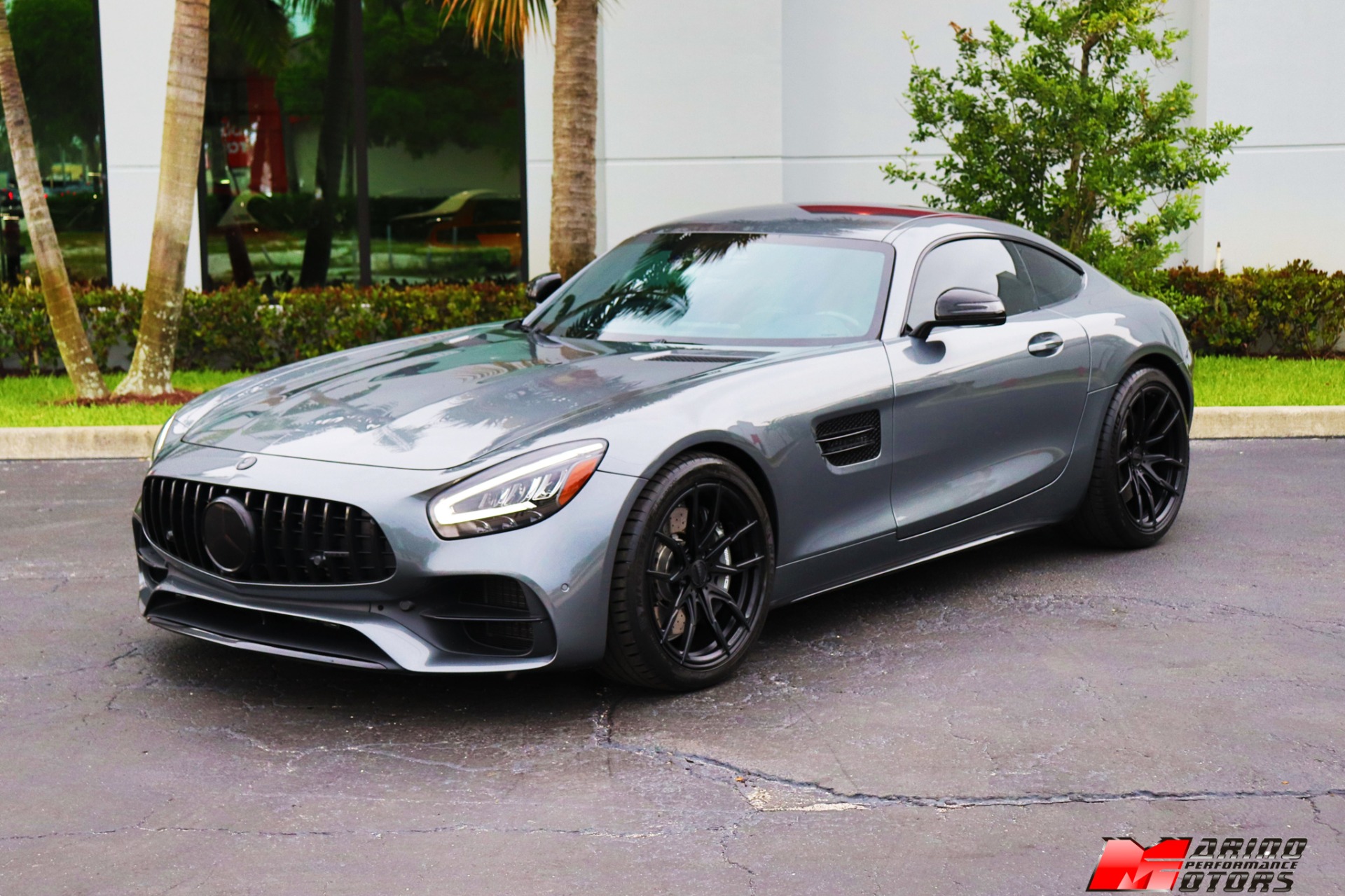 Grey Mercedes AMG GT Amg Gt C Coupe Edition 50 1 Of 500 Night+Distro. used,  fuel Petrol and Automatic gearbox, 430 Km - 149.900 €