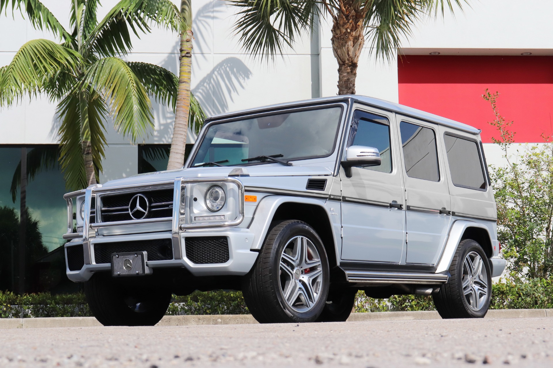 The Used 2017 Mercedes-Benz G-Class AMG G 63 stands out near Delray Beach FL