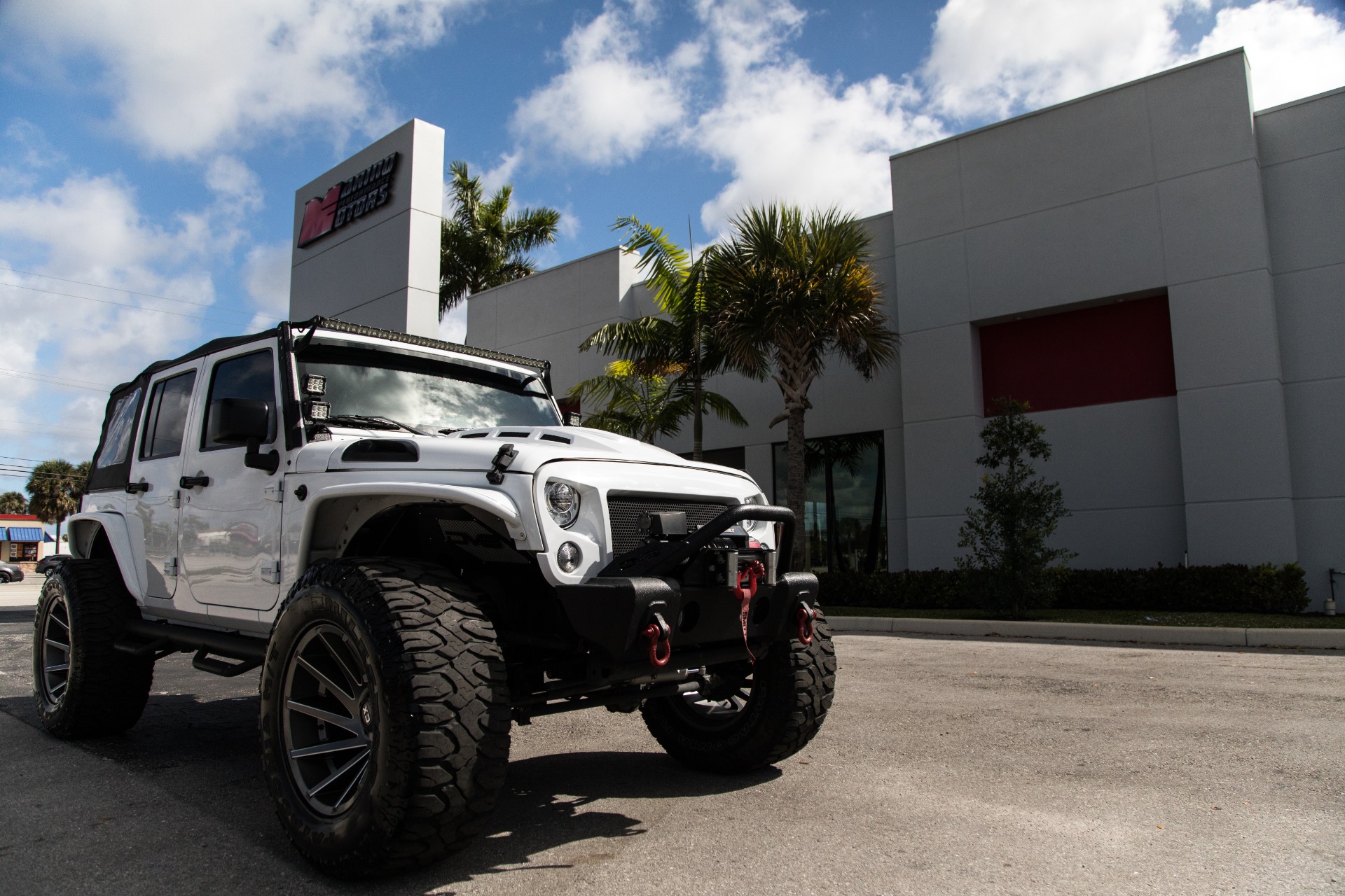 Sick White Jeep Wrangler Sport JKU Unlimited Custom Christmas Ornament For 2018 2019 JK Fans