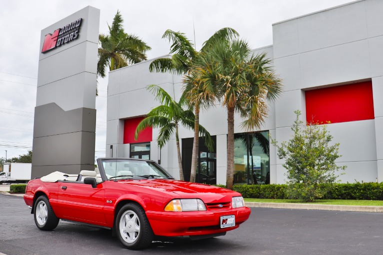 Used 1993 Ford Mustang LX 5.0 Convertible For Sale (Sold) | Marino
