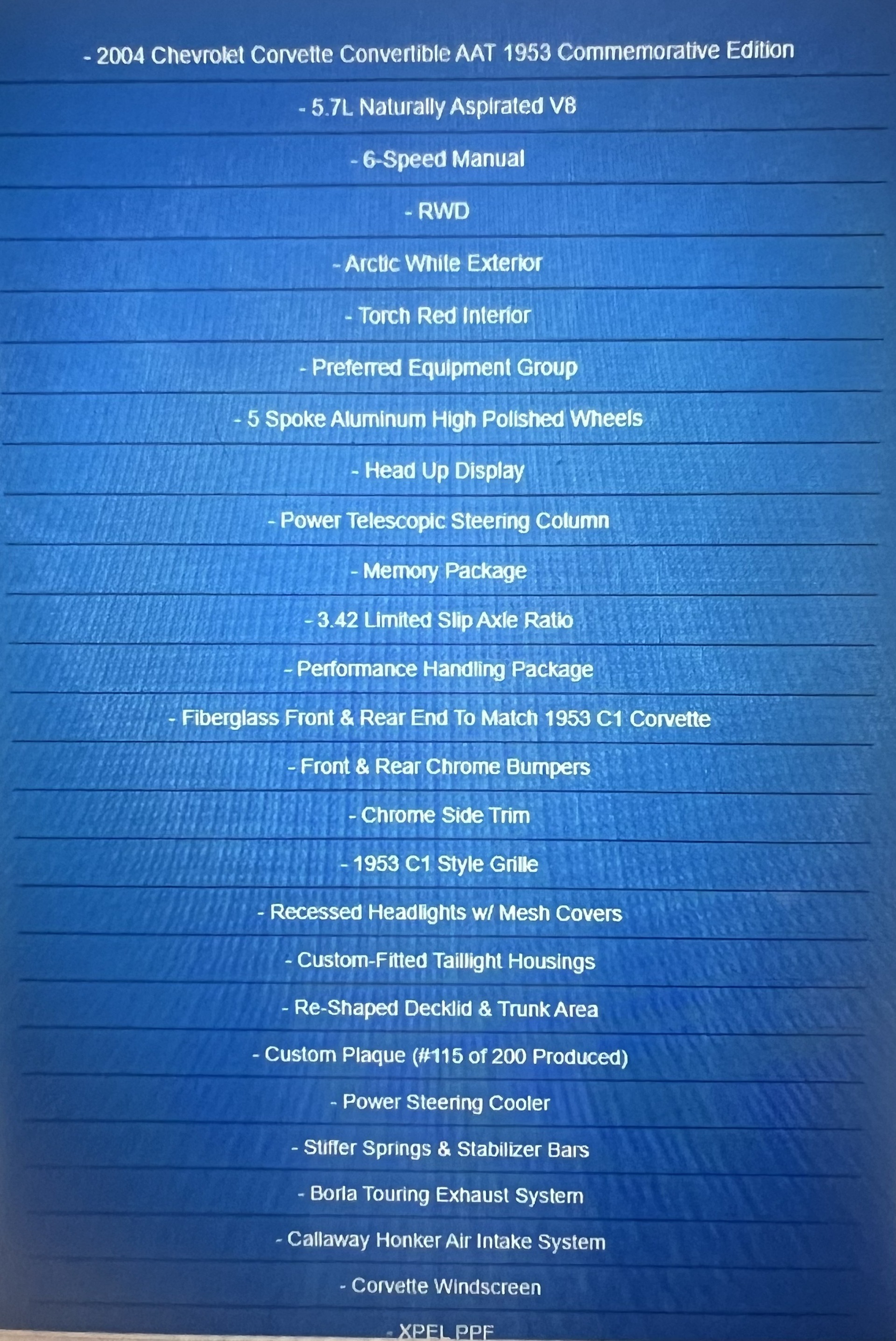 2004 Chevrolet Corvette Convertible photo 2